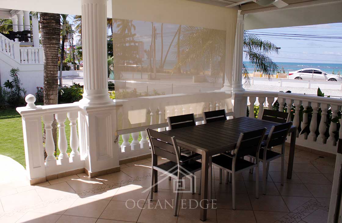 Las-Terremas-Real-Estate-Ocean-Edge-Dominican-Republic-Ocean view house 3 bed in beachfront hotel (30)