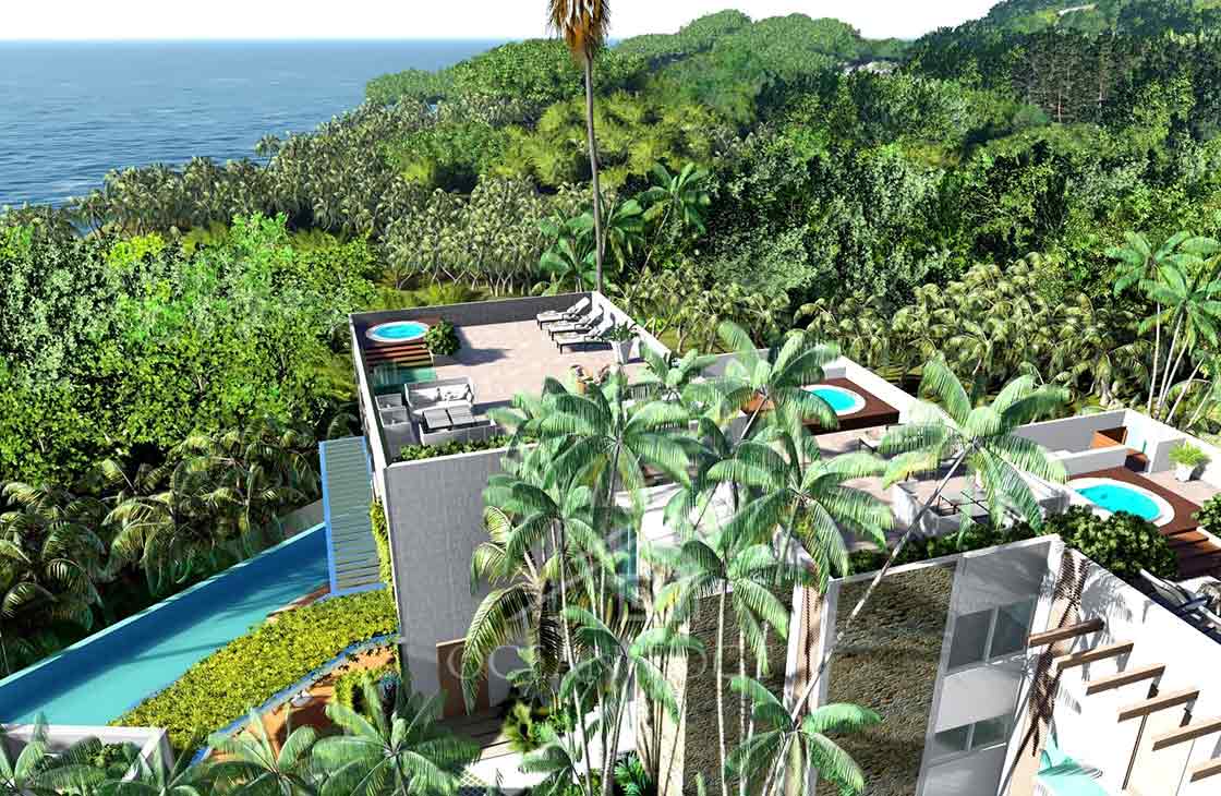 VIP Duplex Penthouse in ocean view development LasTerrenas Real Estate Dominican Republic Ocean Edge