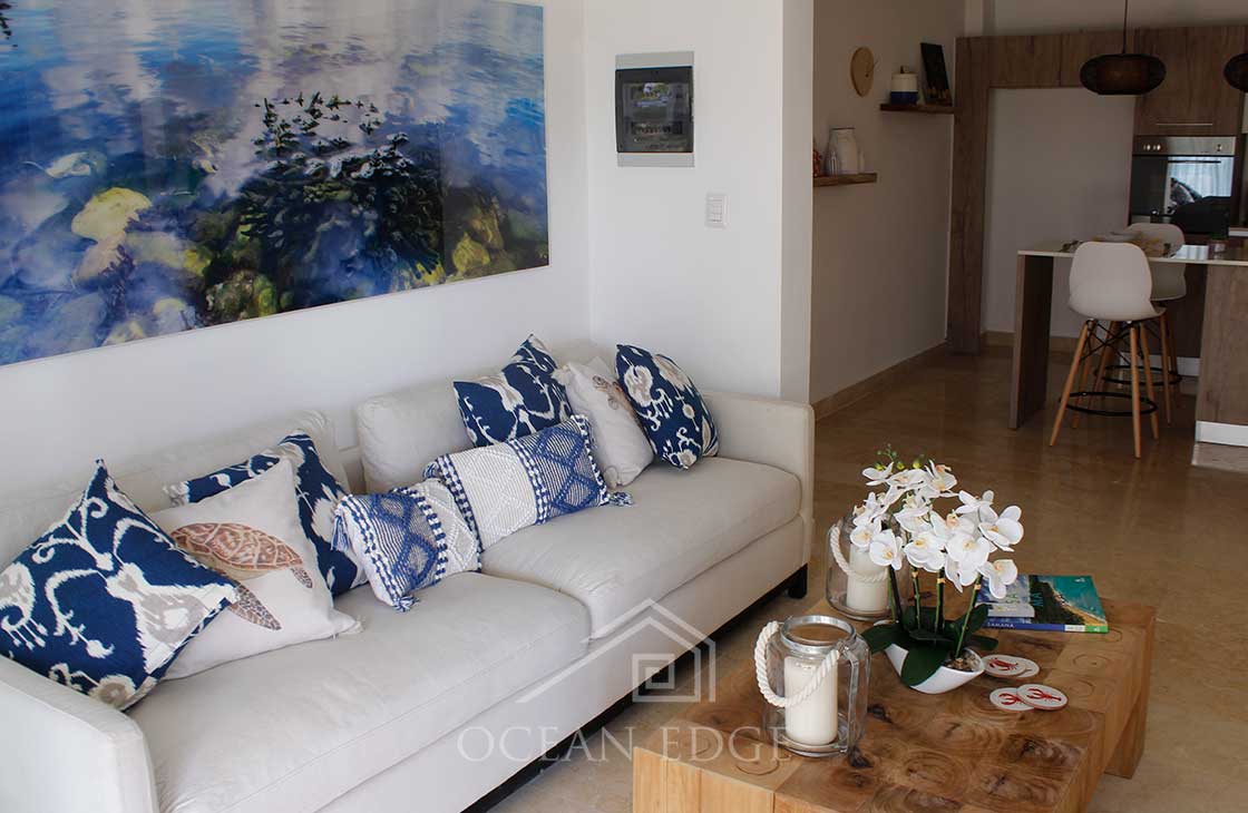 Las-Terrenas-Real-Estate-Ocean-Edge-Dominican-Republic- Classy penthouse in new beachfront community (5)