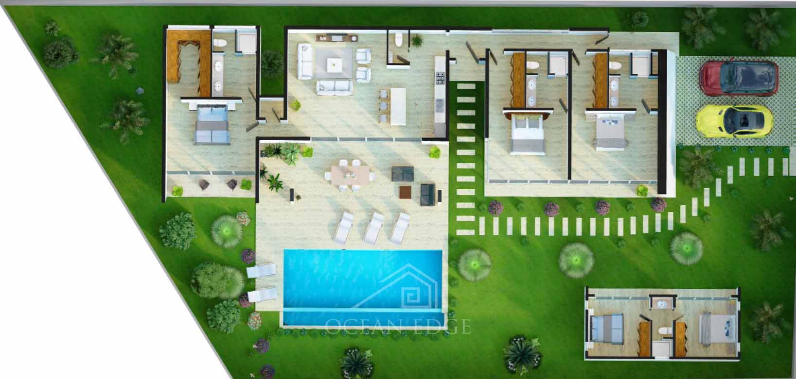 Luxury 4-bed villa near tourism beach - Las-terrenas-real-estate-dominican-republic-plan (6)