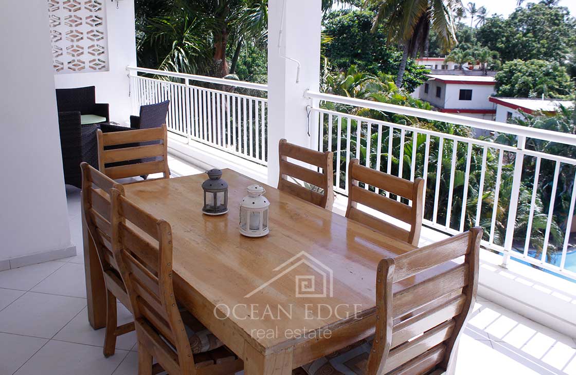 Comfortable 2-bed condo with independent rooftop terrace -Las Terrenas Real Estate - Dominican Republic - Ocean Edge (10)