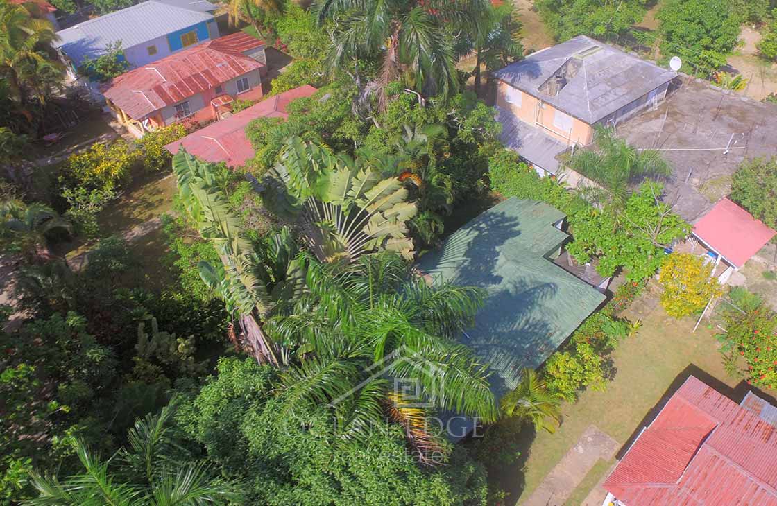 Affordable villa with private garden Las Terrenas Real Estate Ocean Edge drone (1)