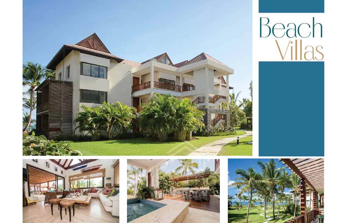 Elegant residences in prestigious beachfront area - las terrenas - real estate beachvilla