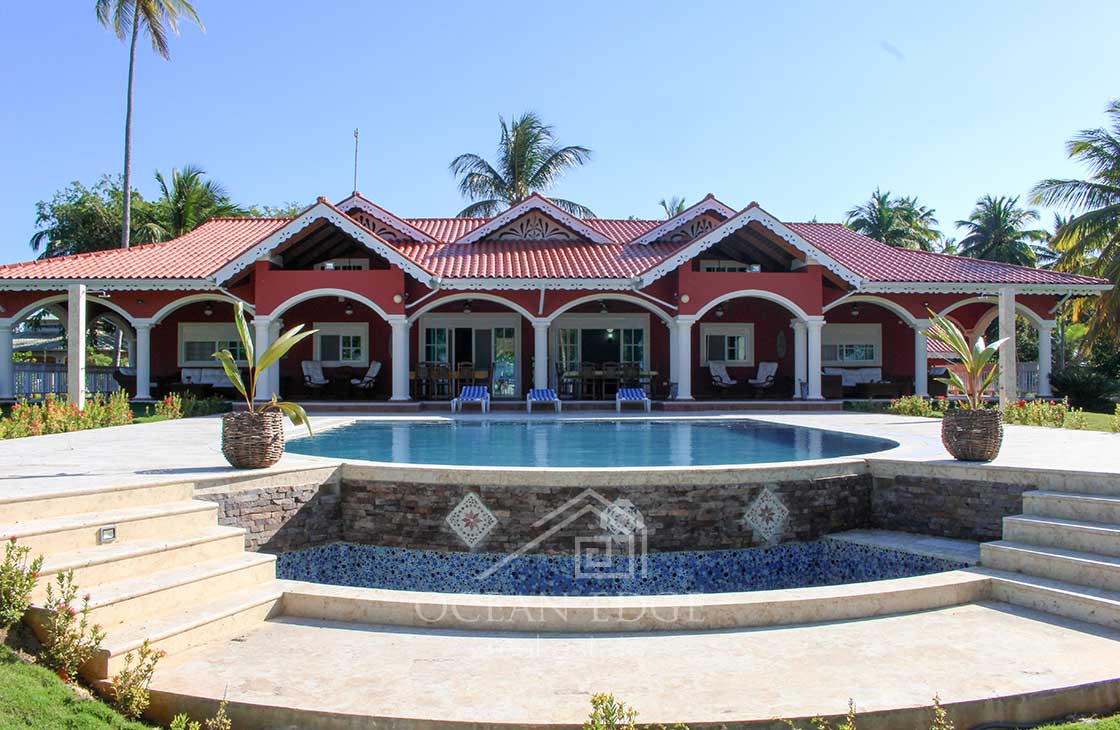 Luxury beachfront mansion in upcoming area Las Terrenas Real Estate Ocean Edge Dominican Republic (4)