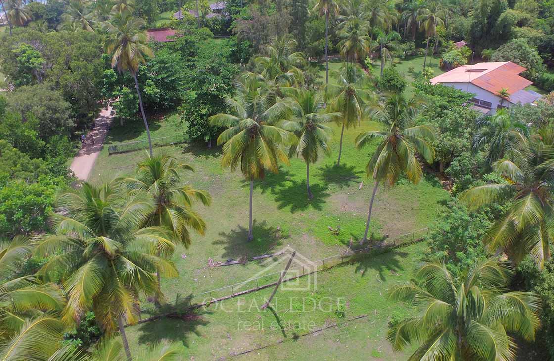 Second line beach land in luxury community - drone - las terrenas - real estate (10)