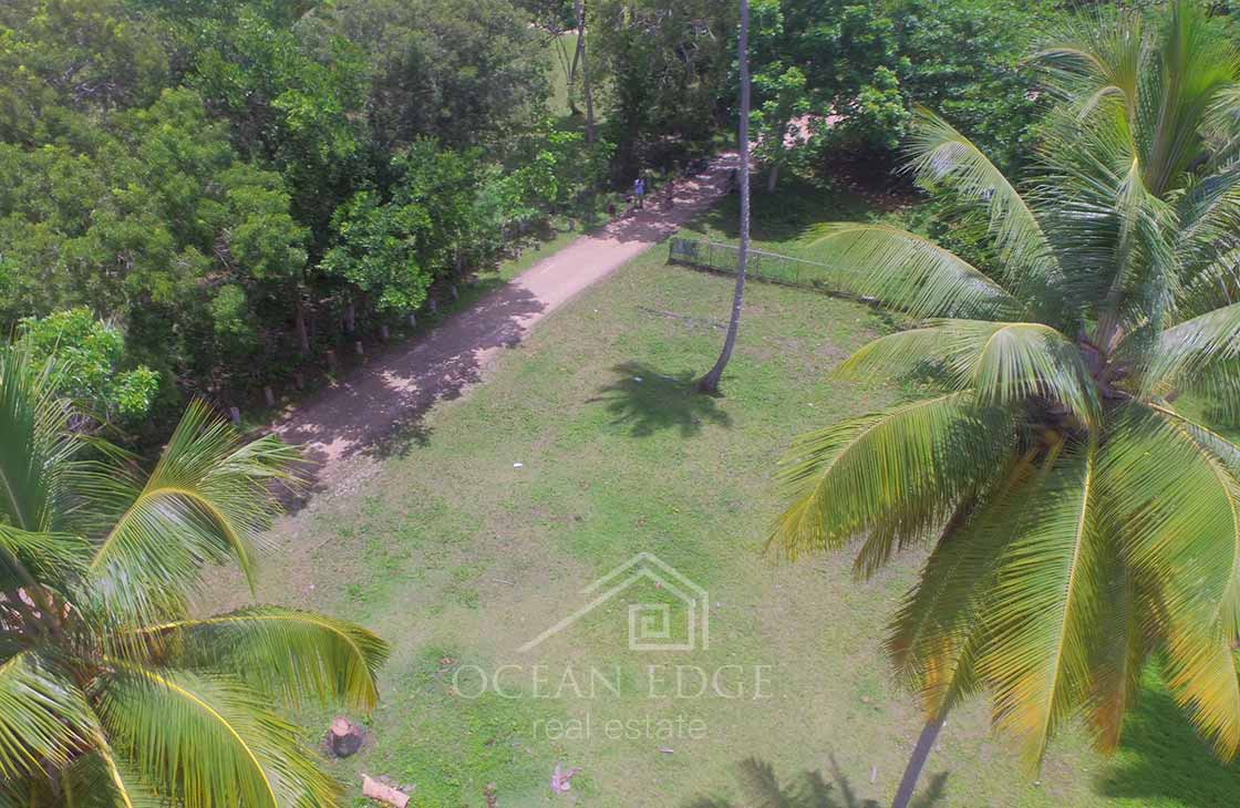Second line beach land in luxury community - drone - las terrenas - real estate (12)