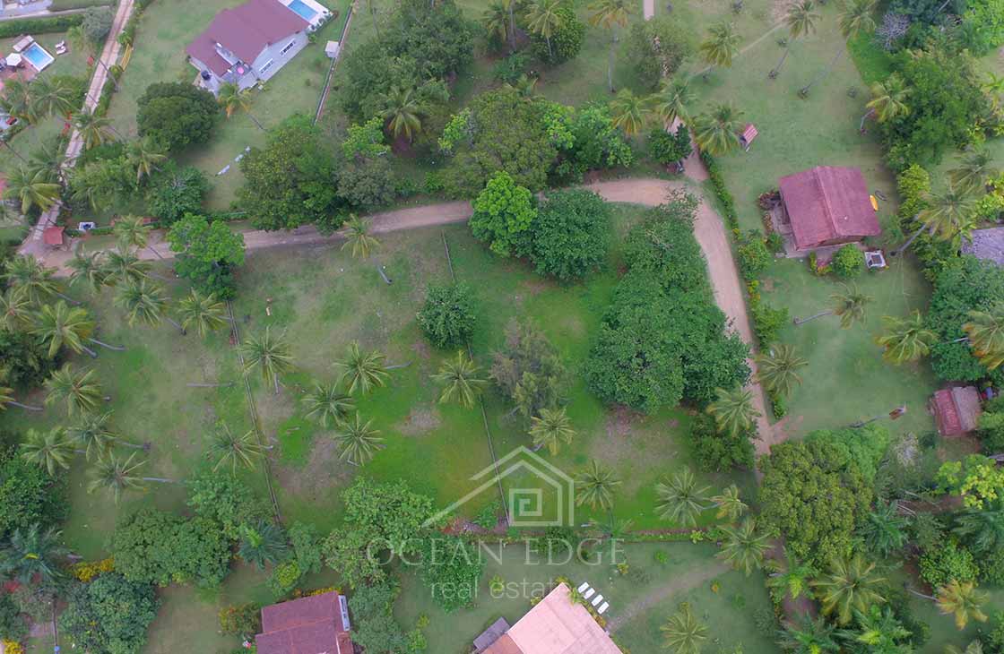 Second line beach land in luxury community - drone - las terrenas - real estate (8)