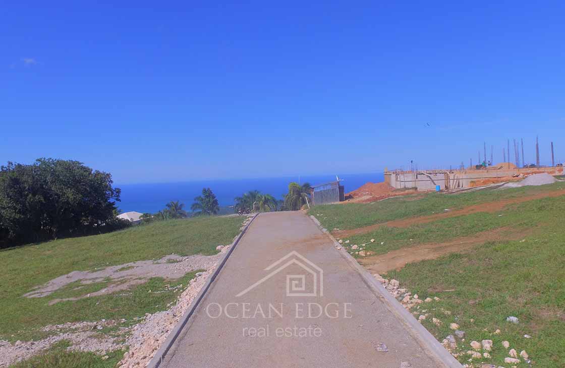 Ocean view lots in Los Puentes overlooking Las terrenas-ocean-edge-real-estate-drone (1)