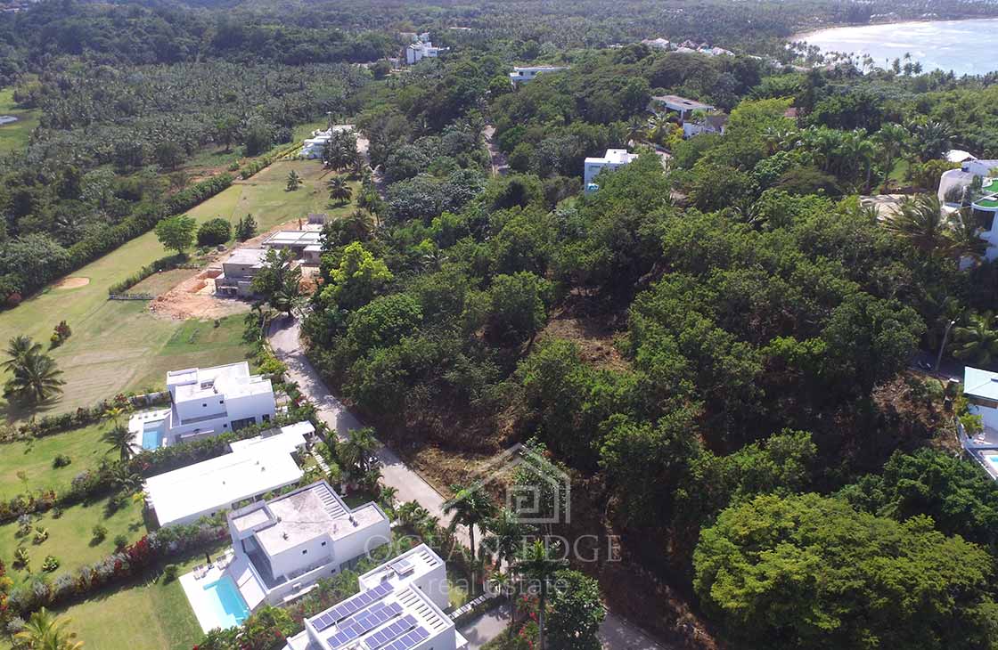 Luxury Project on the hill side of Bonita Village-las-terrenas-ocean-edge-real-estate-drone (4)