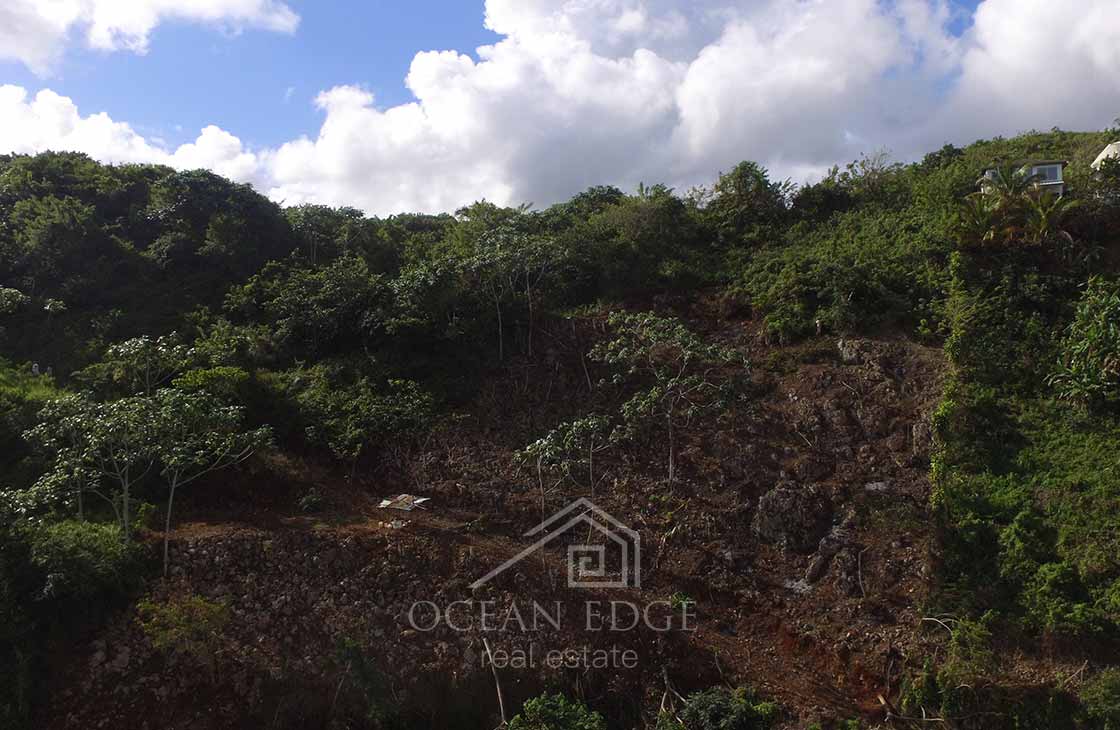 Ocean view development land in Hoyo Cacao-las-terrenas-ocean-edge-real-estate-drone (5)