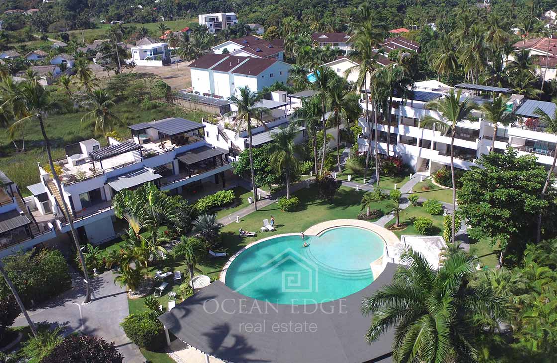 Chic penthouse with jacuzzi & ocean view-las-terrenas-ocean-edge-real-estate-drone (5)