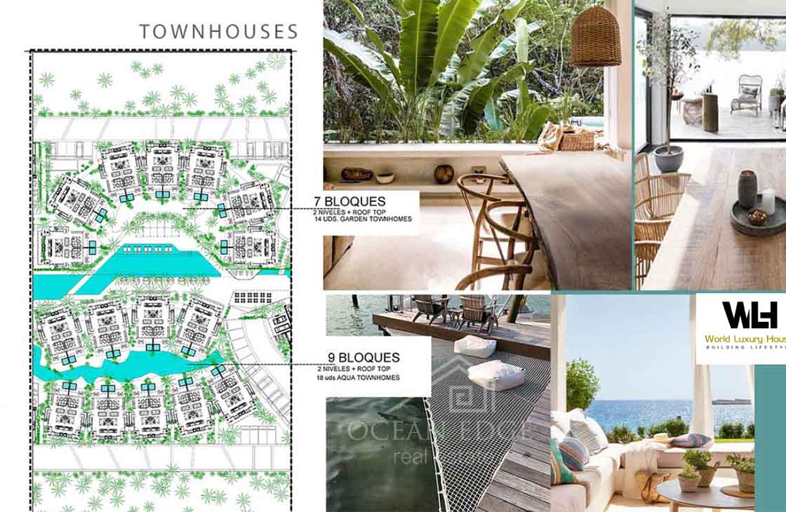 Beachfront Condos in Promising Project Playa Portillo-las-terrenas-ocean-edge-real-estate-plan-townhouse