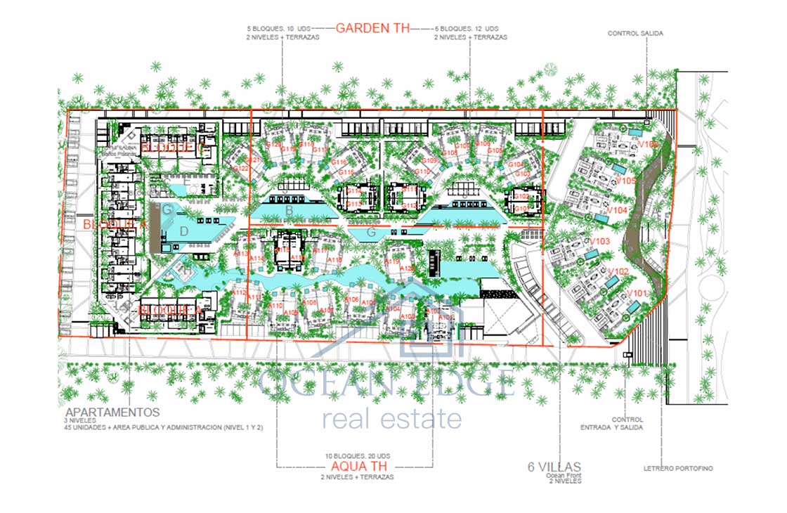 Beachfront Condos in Promising Project Playa Portillo-las-terrenas-ocean-edge-real-estate-plan