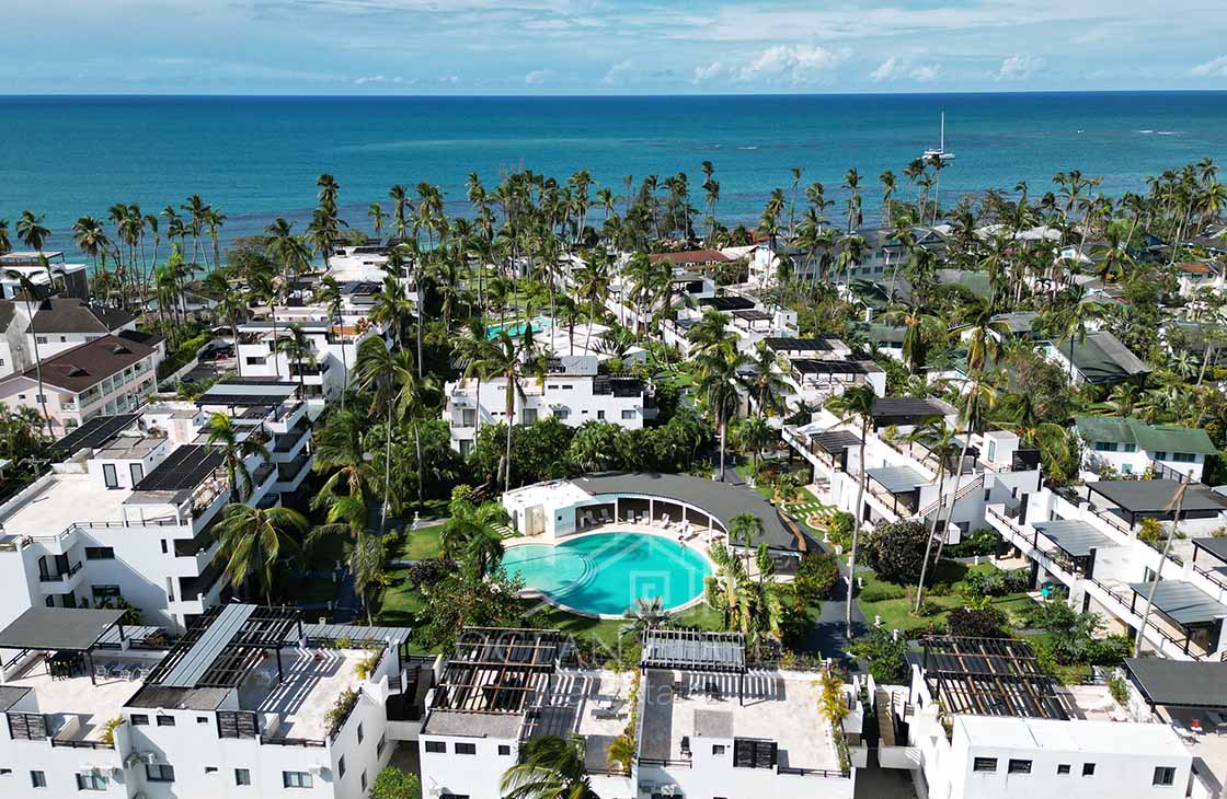 Elegant-4-bed-condo-in-Beachfront-Apart-Hotel-Las-Terrenas-Ocean-Edge-Real-Estate-drone