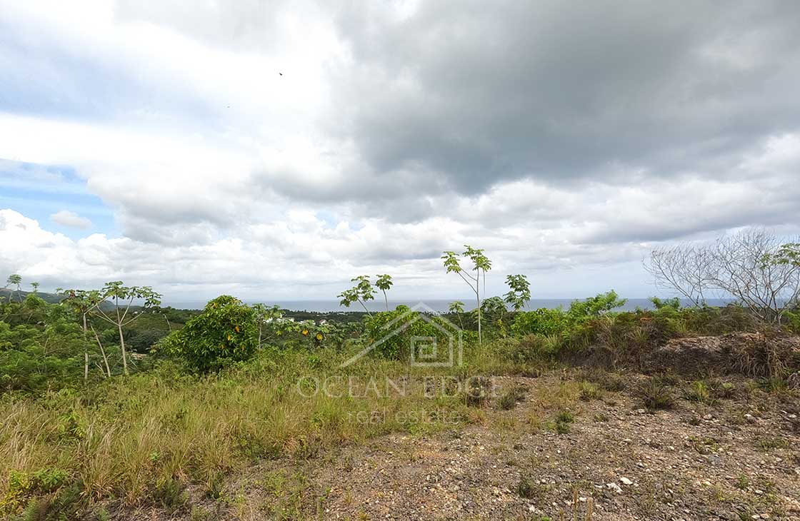 Private-hill-land-overlooking-the-ocean-Las-terrenas-Ocean-edge-real-estate