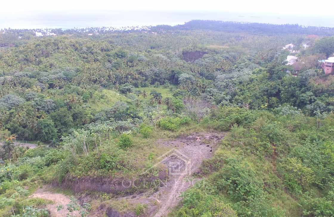 Private hill land overlooking the ocean-Las-terrenas-Ocean-edge-real-estate-drone (10)