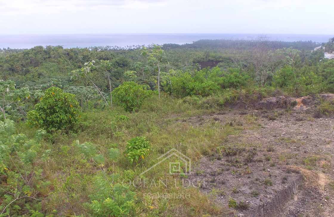 Private hill land overlooking the ocean-Las-terrenas-Ocean-edge-real-estate-drone (7)