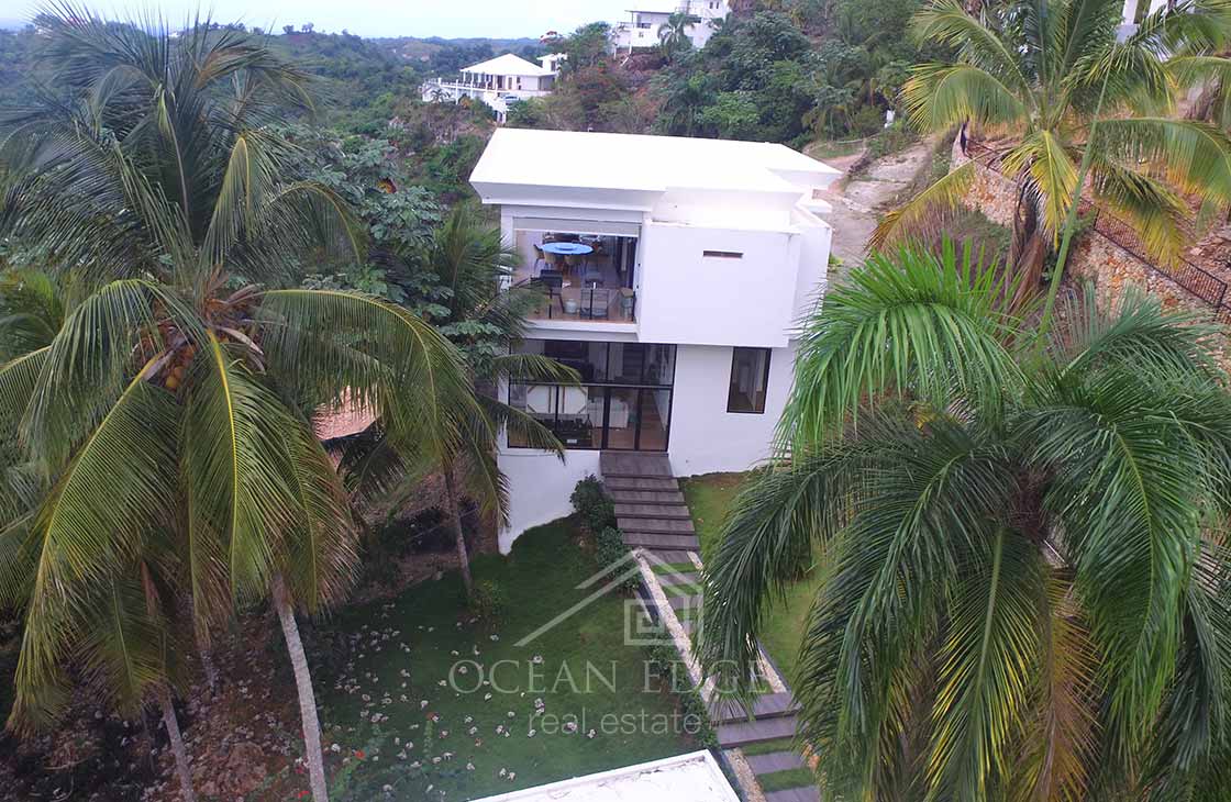 Luxury contemporary Loft with Ocean View and Pool-las-terrenas-Ocean-edge-real-estate-drone (7)