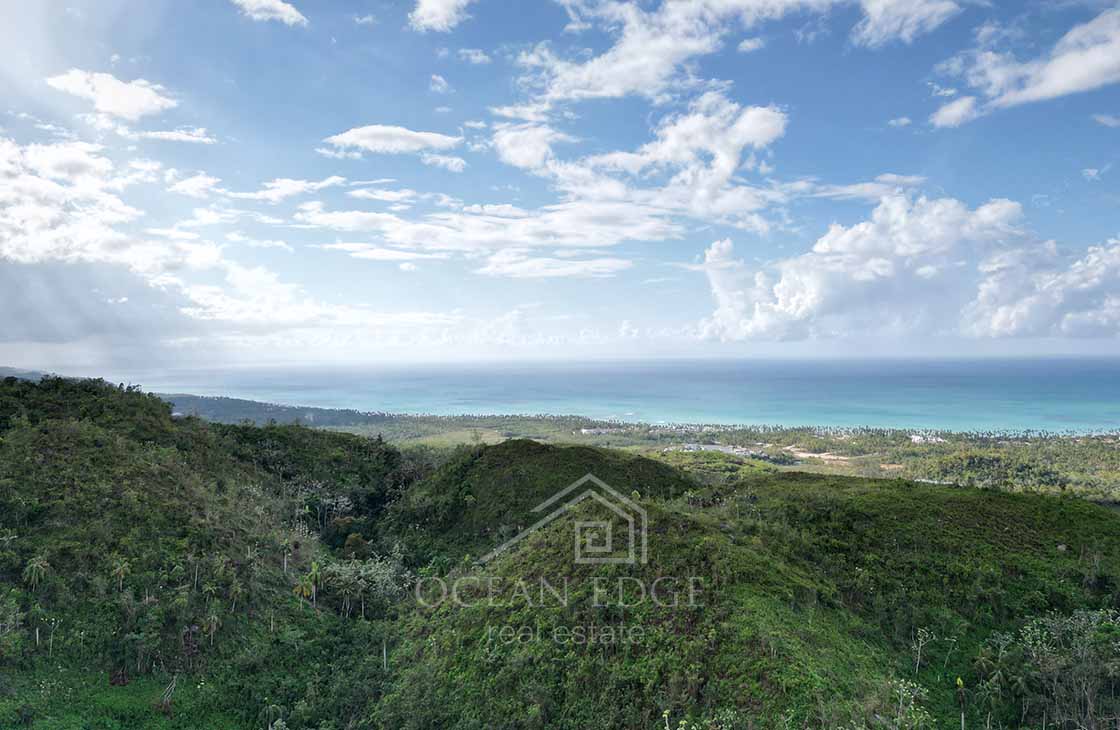 Ocean-view-land-on-hillside-near-coson-beach-las-terrenas-ocean-edge-real-estate