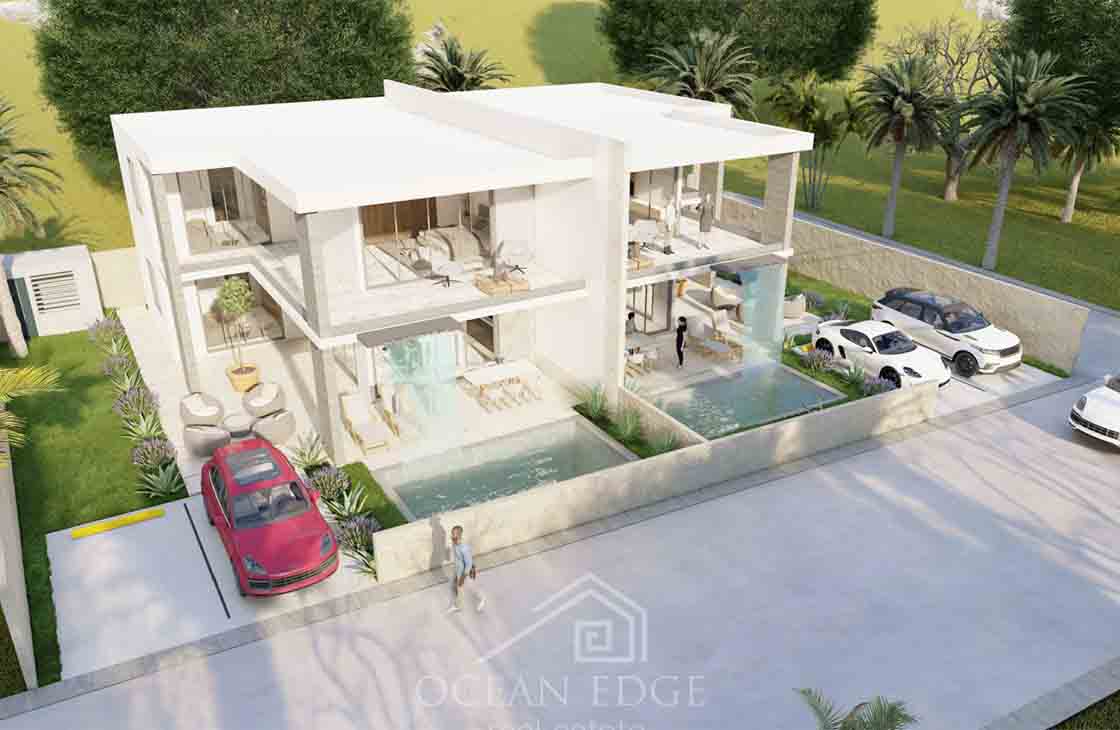 2 Duplex Villas on presale near Playa Popy - Las Terrenas Real Estate - Ocean Edge Dominican Republic (8)