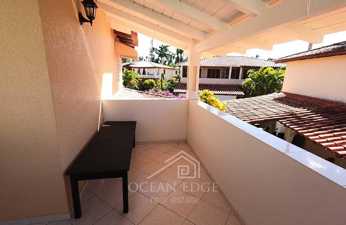 Furnished 2 storey house in beachfront community - Las Terrenas Real Estate - Ocean Edge Dominican Republic (19)