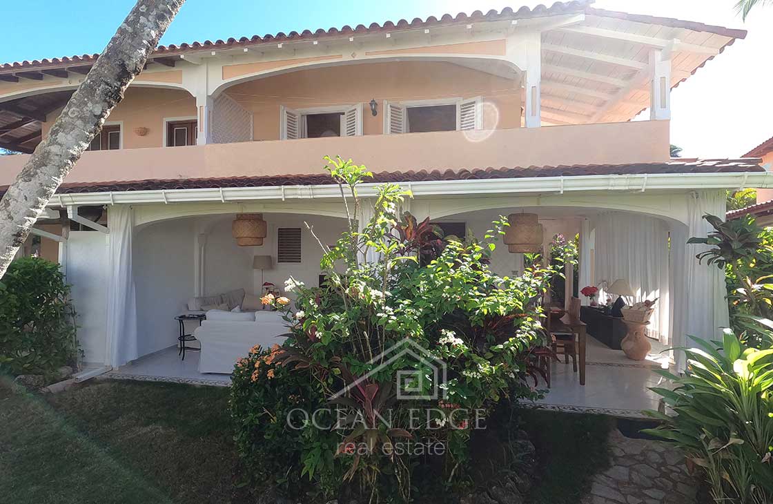 Furnished 2 storey house in beachfront community - Las Terrenas Real Estate - Ocean Edge Dominican Republic (5)