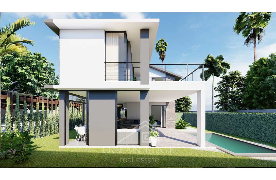 Natural Design 3-bed houses for sale in gated condominium - Las Terrenas Real Estate - Ocean Edge Dominican Republic (4)