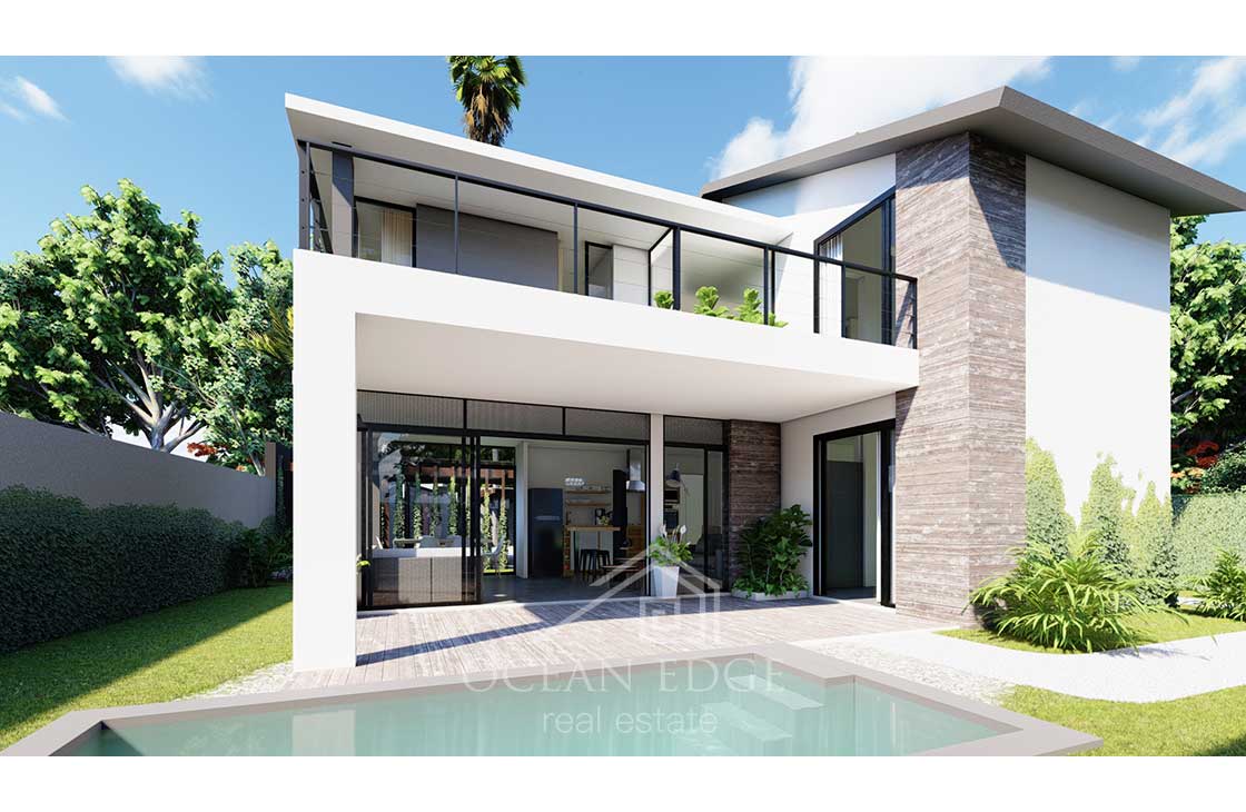 Natural Design 3-bed houses for sale in gated condominium - Las Terrenas Real Estate - Ocean Edge Dominican Republic (5)