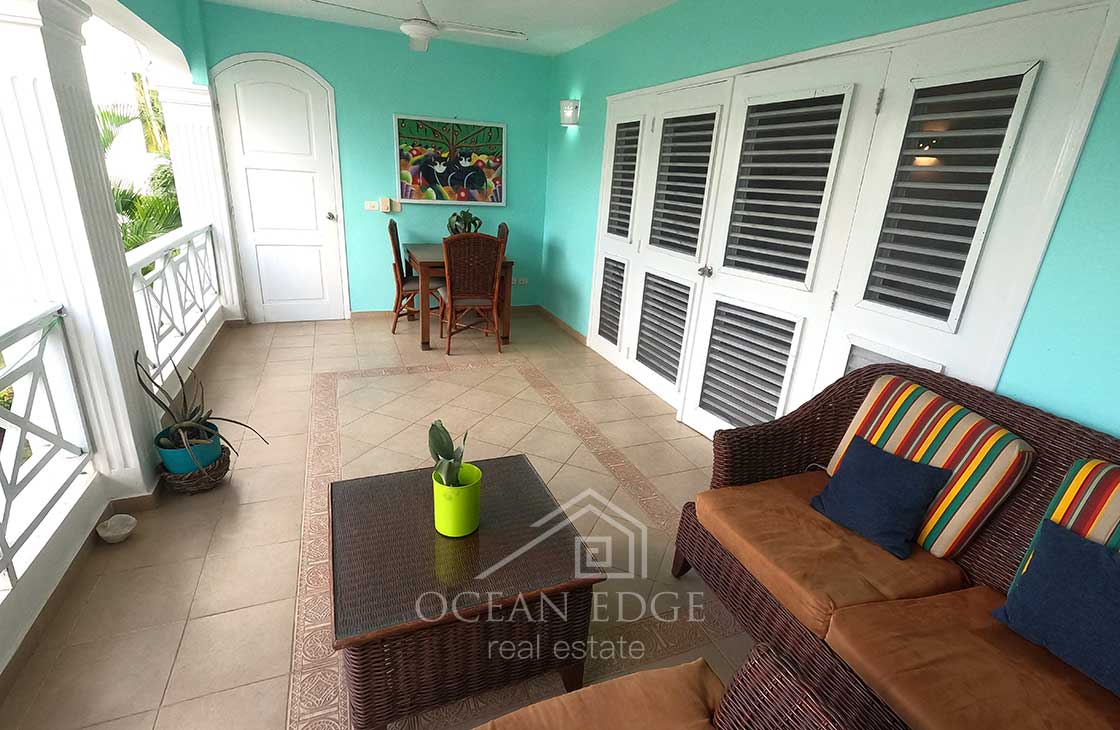 Turnkey 2-bedroom condo 200 meters to Popy Beach - Las Terrenas Real Estate - Ocean Edge Dominican Republic (3)