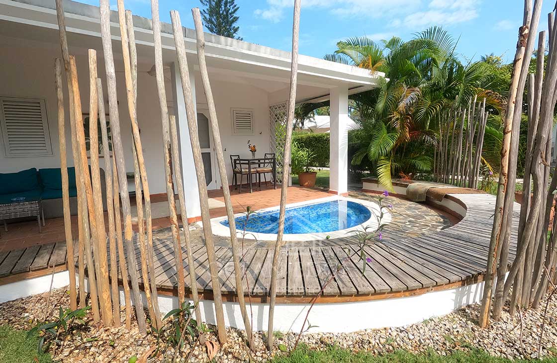 4 bungalows Airbnb Business for sale-las-terrenas-ocean-edge-real-etate