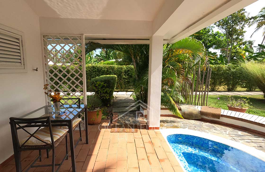 4 bungalows Airbnb Business for sale-las-terrenas-ocean-edge-real-etate