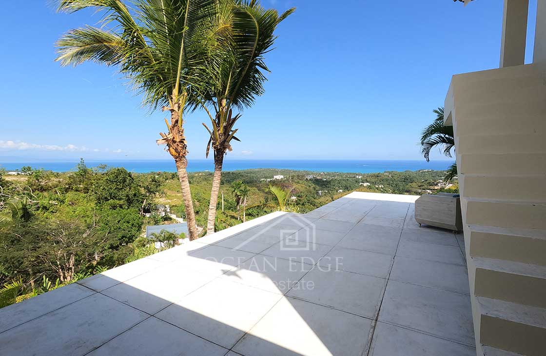 Colonial villa nesting in Hoyo Cacao with amazing view-las-terrenas-ocean-edge-real-estate-