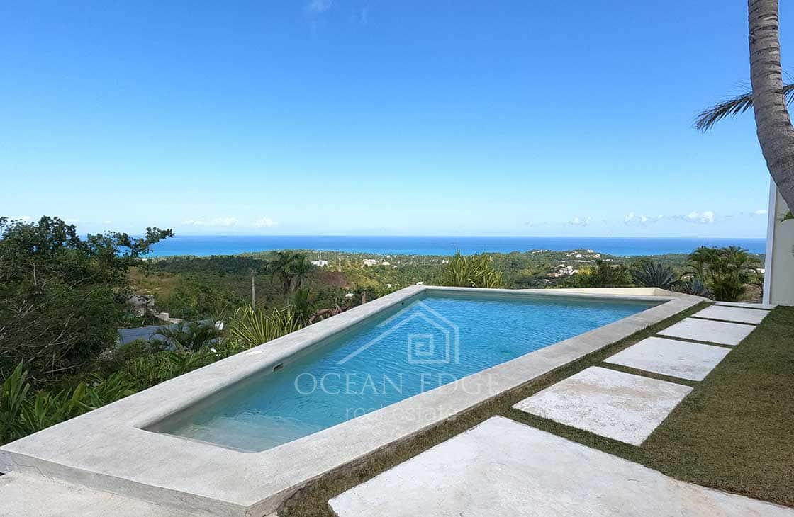 Colonial villa nesting in Hoyo Cacao with amazing view-las-terrenas-ocean-edge-real-estate-