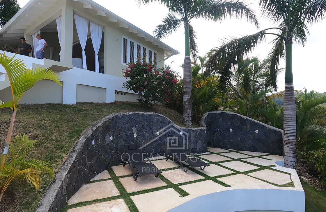 Colonial villa nesting in Hoyo Cacao with amazing view-las-terrenas-ocean-edge-real-estate-