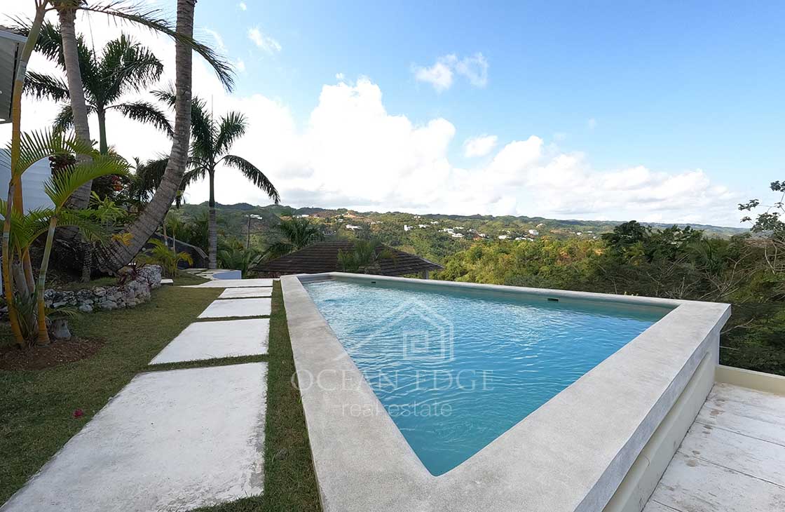 Colonial villa nesting in Hoyo Cacao with amazing view-las-terrenas-ocean-edge-real-estate-