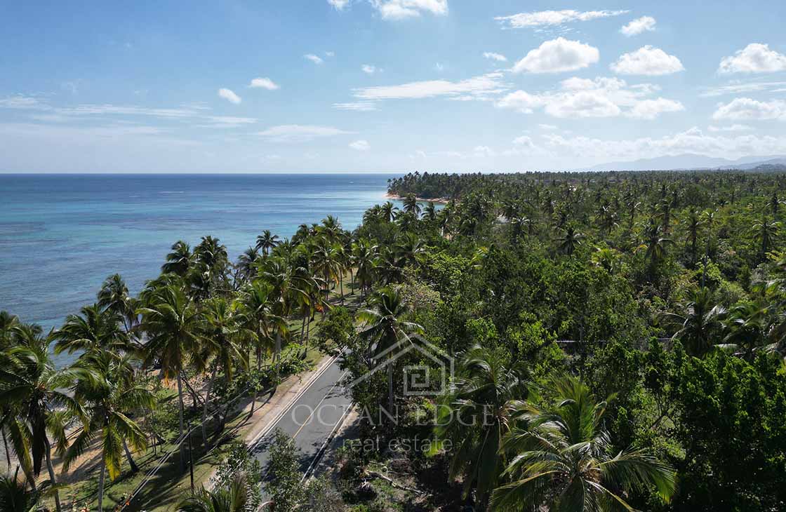 Beachfront  Development Land El Portillo Dominican Republic-ocean-edge-real-estate