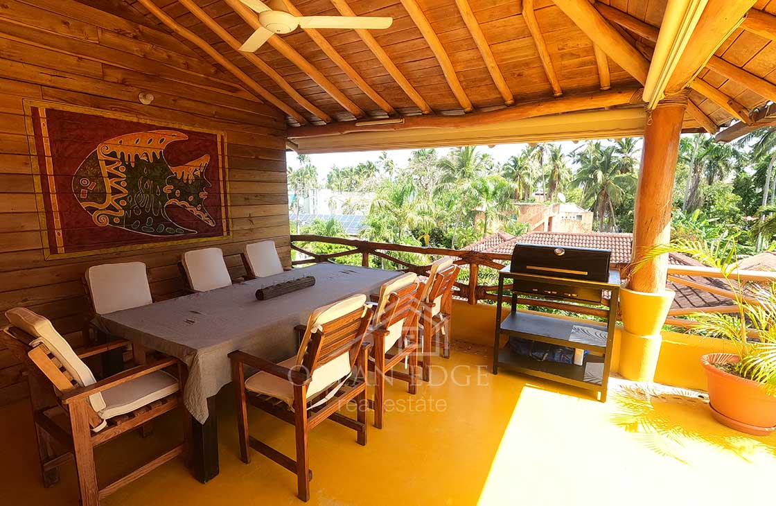 Open Design & Traditional Penthouse with partial ocean view-ocean-edge-real-estate-las-terrenas