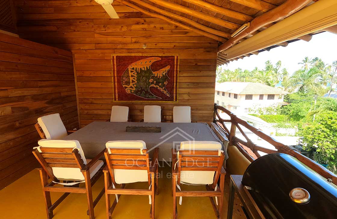 Open Design & Traditional Penthouse with partial ocean view-ocean-edge-real-estate-las-terrenas