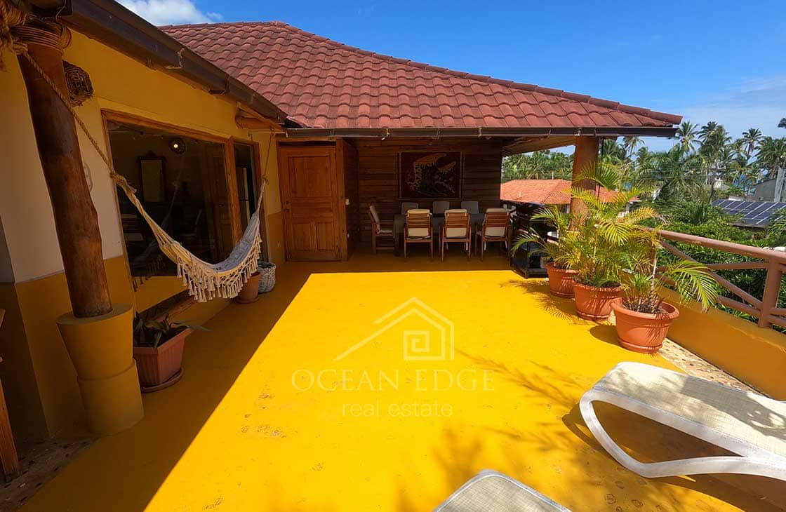 Open Design & Traditional Penthouse with partial ocean view-ocean-edge-real-estate-las-terrenas