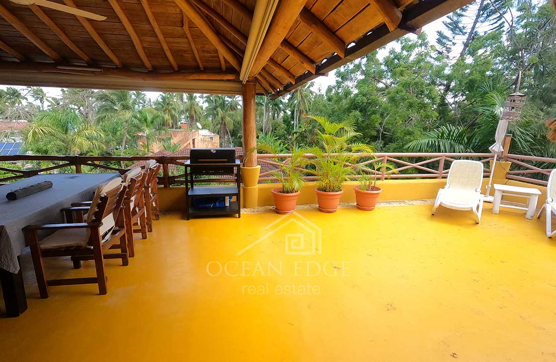 Open Design & Traditional Penthouse with partial ocean view-ocean-edge-real-estate-las-terrenas