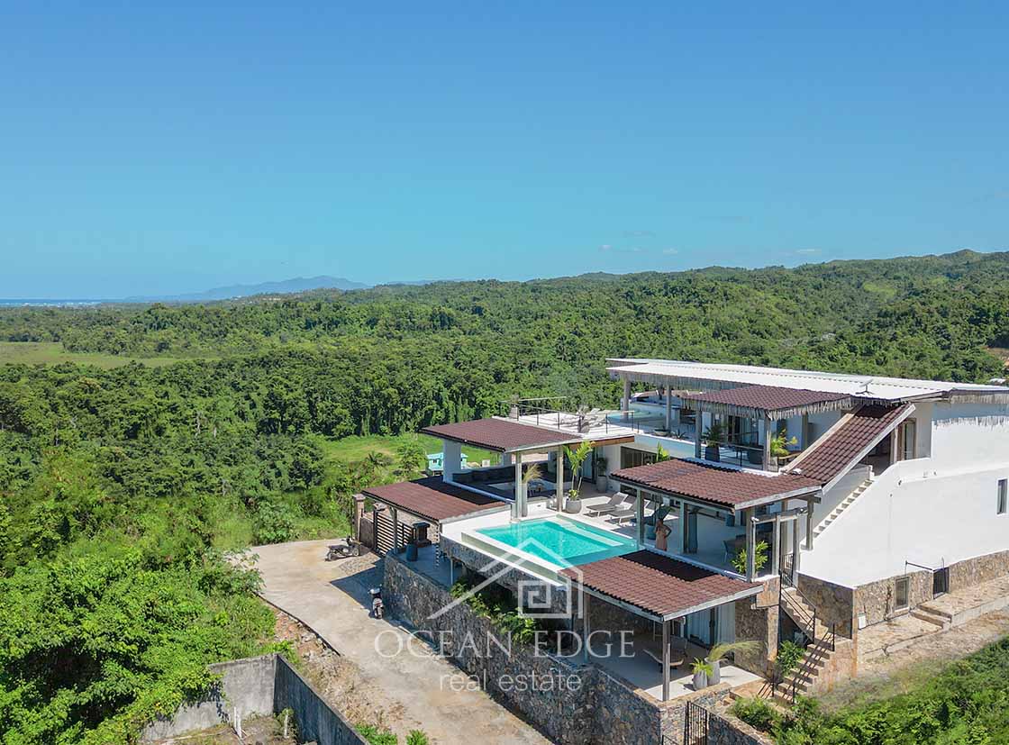 Contemporary hilltop villa for rental business-las-terrenas-ocean-edge-real-estate-38