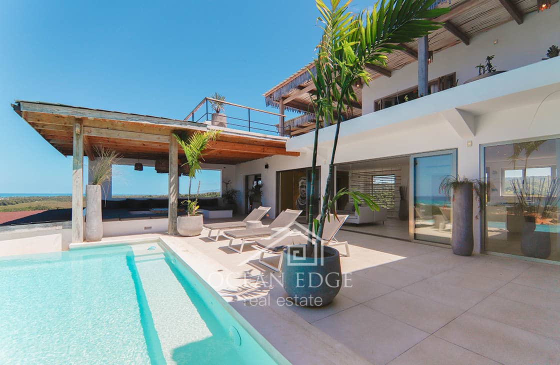 Contemporary hilltop villa for rental business-las-terrenas-ocean-edge-real-estate-30