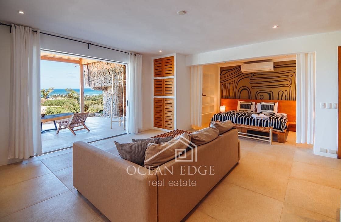 Contemporary hilltop villa for rental business-las-terrenas-ocean-edge-real-estate-7