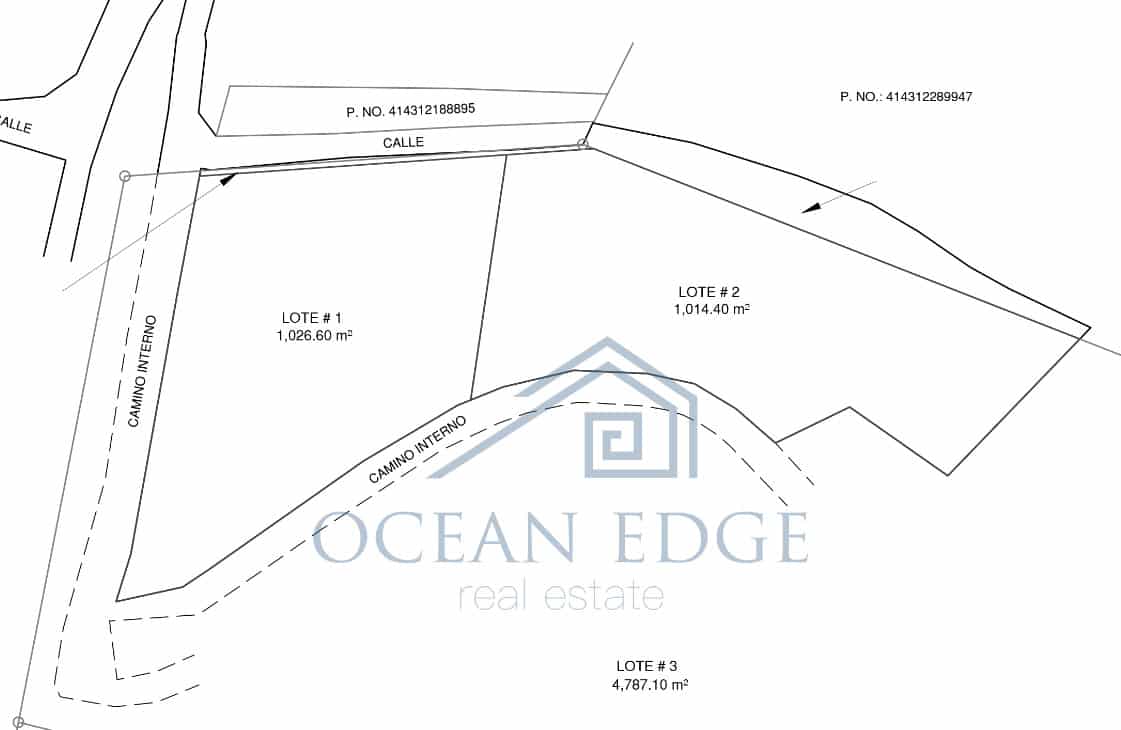 Ideal building lot for ocean view villa in quiet community-las-terrenas-ocean-edge-real-estate-map