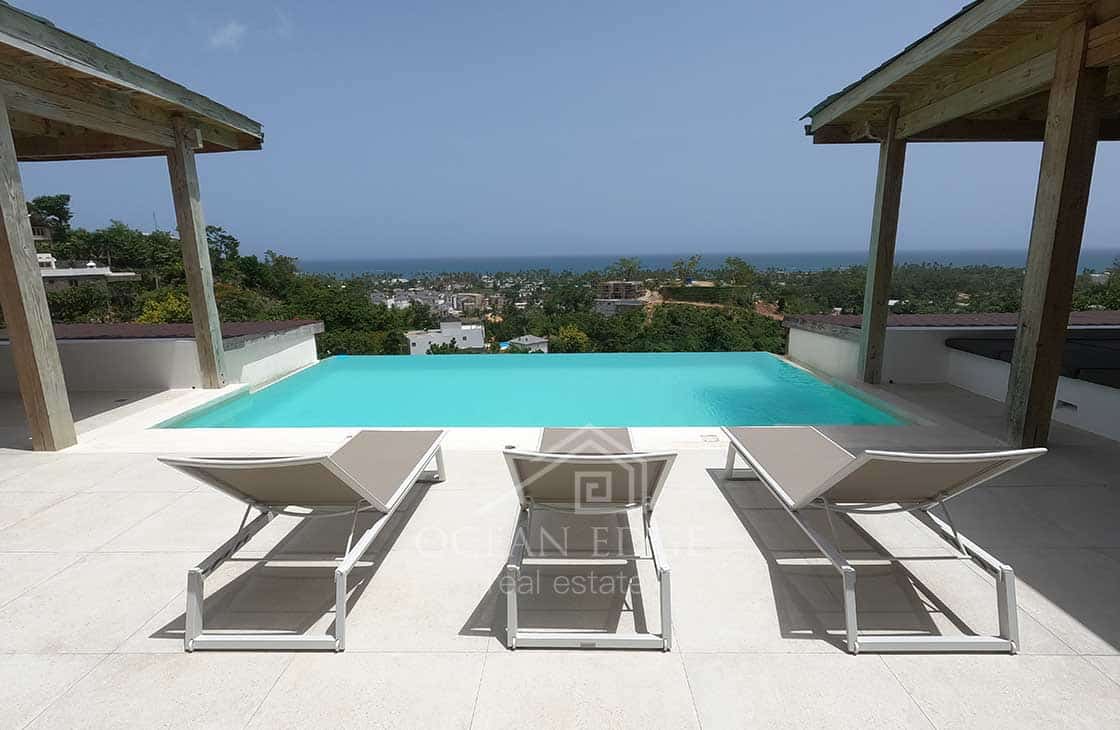 contemporary hilltop villa with mountain & ocean views-las-terrenas-ocean-edge-real-estate