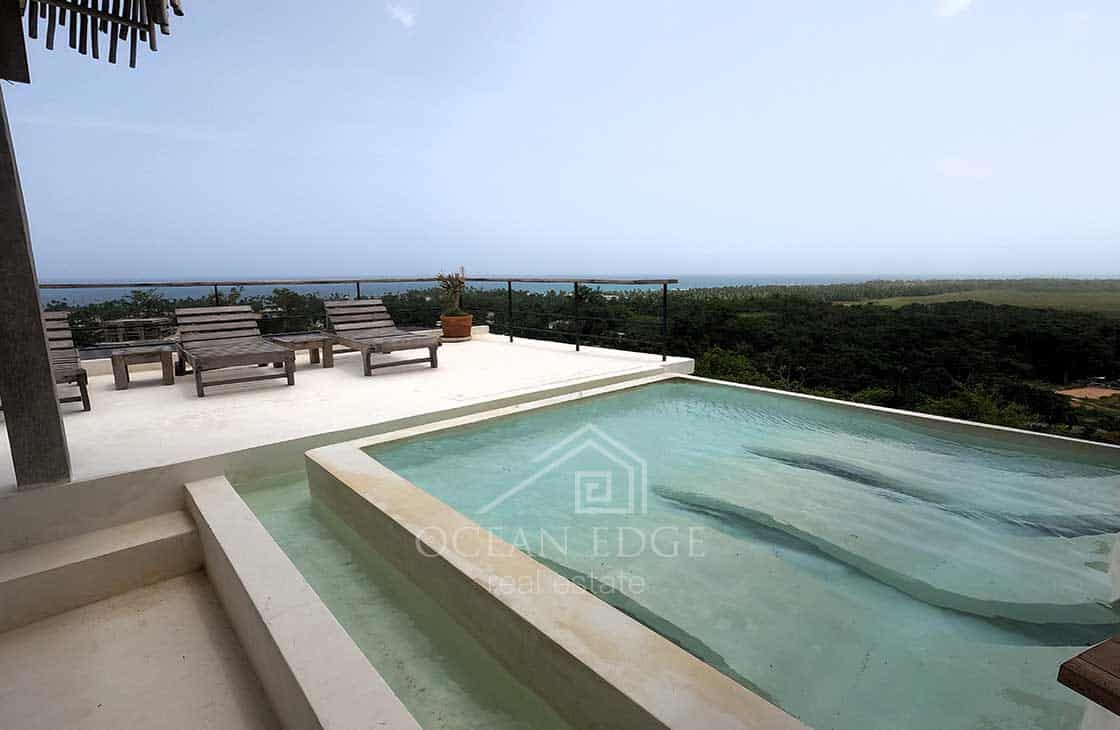 contemporary hilltop villa with mountain & ocean views-las-terrenas-ocean-edge-real-estate