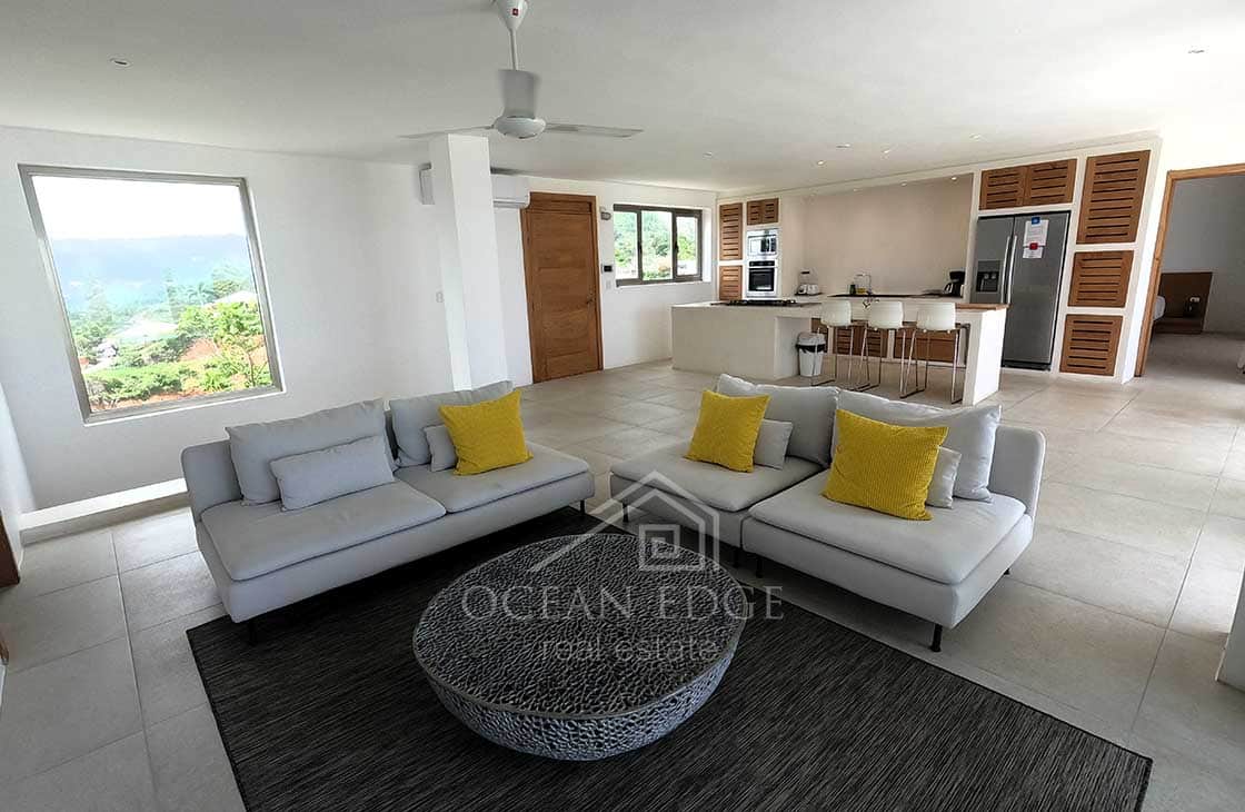 contemporary hilltop villa with mountain & ocean views-las-terrenas-ocean-edge-real-estate