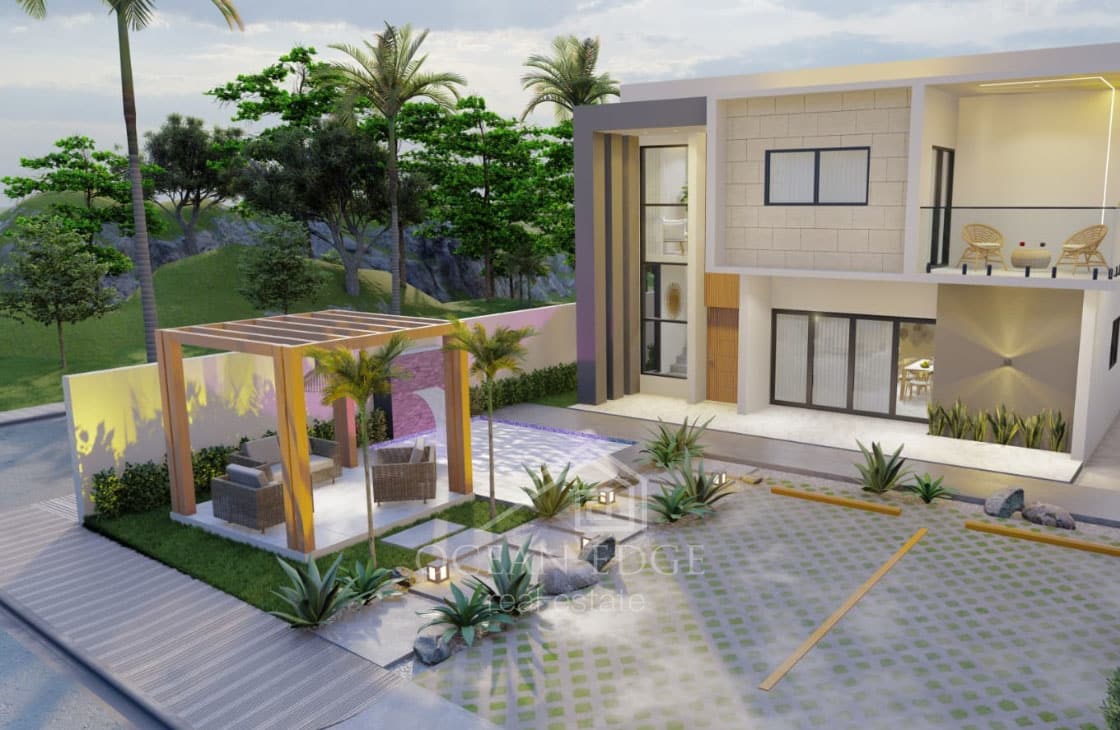 3-Br Vacation houses on pre sale near Las Ballenas beach-las-terrenas-ocean-edge-real-estate 9
