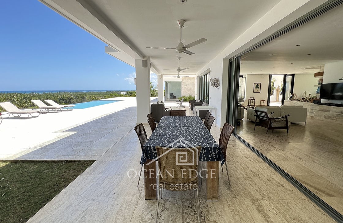 Sublime Architect Villa with 200 degree ocean view-las-terrenas-playa-esperanza-ocean-edge-real-estate (17)
