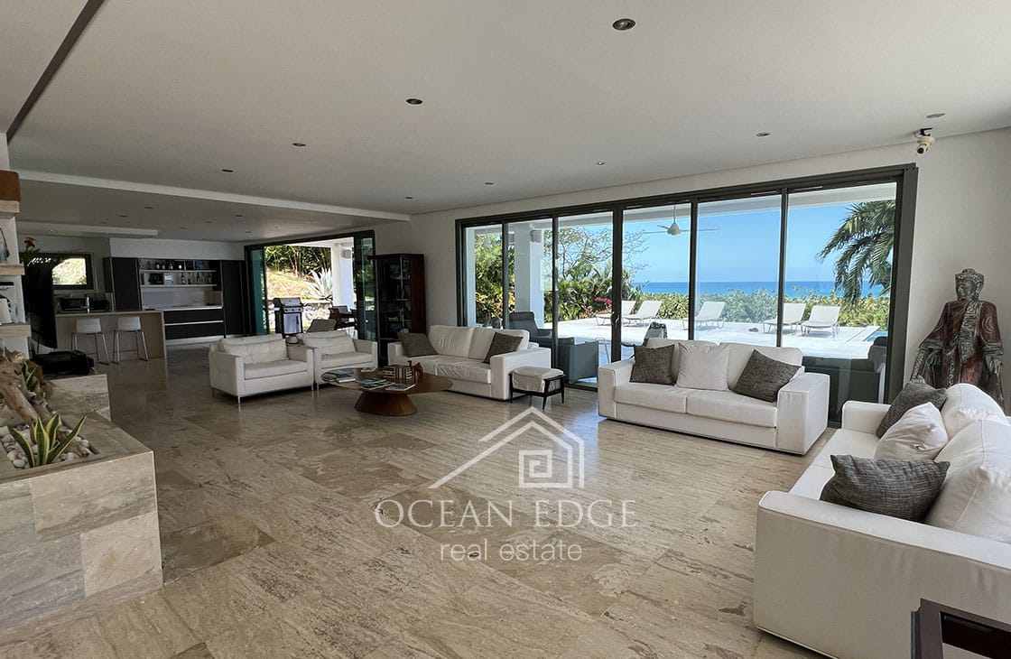 Sublime Architect Villa with 200 degree ocean view-las-terrenas-playa-esperanza-ocean-edge-real-estate (26)